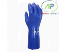 Găng tay chống dầu loại vừaTAKUMI PVC 600 size L